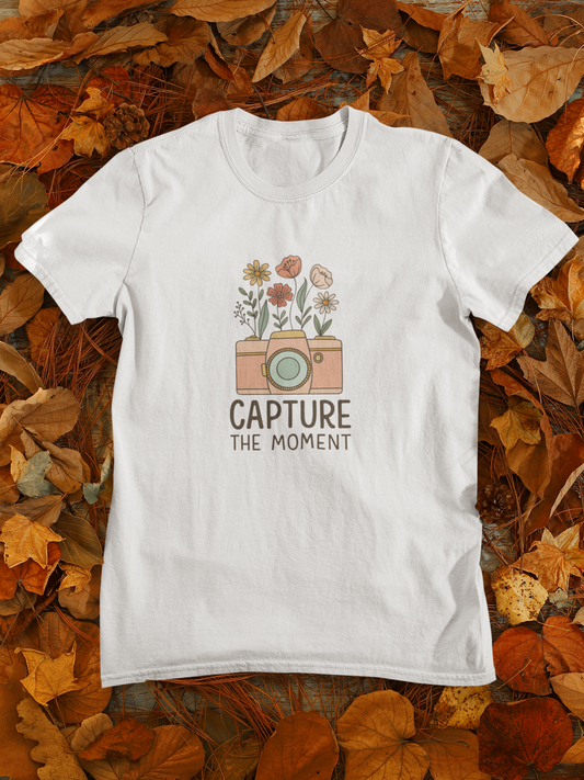 Capture The Moment Art Graphic T-Shirt