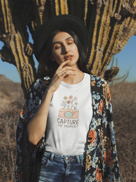 Capture The Moment – Unisex Classic Cotton Tee