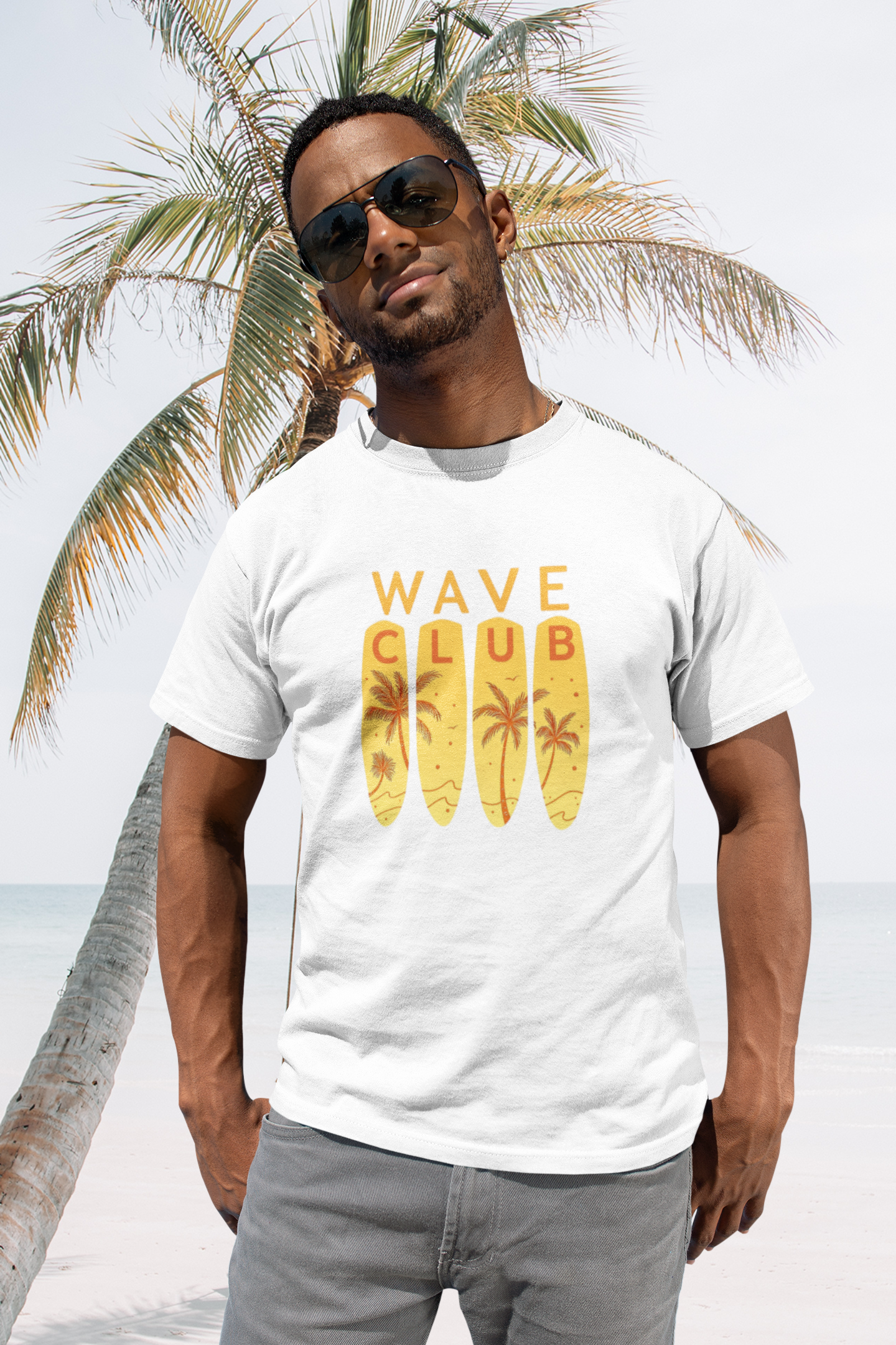 Wave Club Unisex Classic Tee (Men)