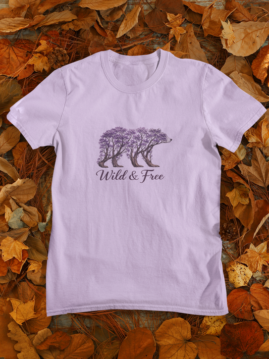 Wild & Free Nature Graphic T-Shirt