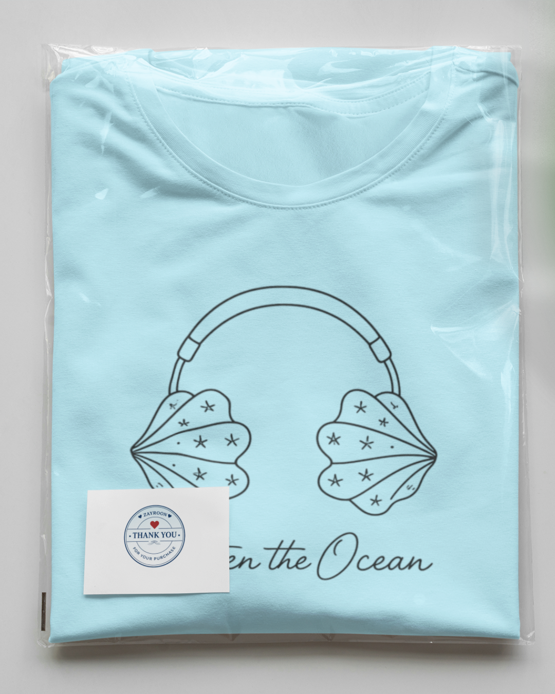 Listen The Ocean Graphic Tee