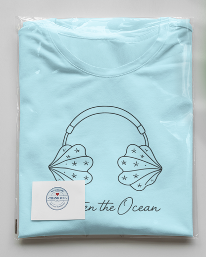 Listen The Ocean Graphic Tee