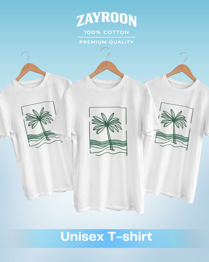 Minimal Palm Island Tee