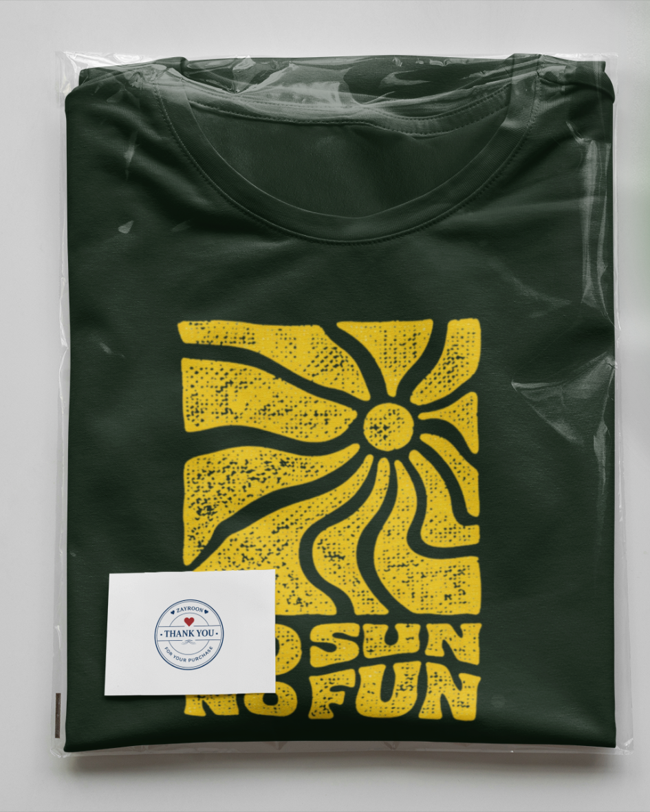 No Sun No Fun Graphic Tee