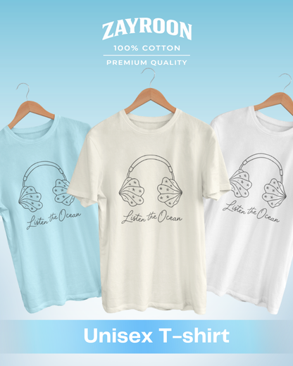 Listen The Ocean Graphic Tee