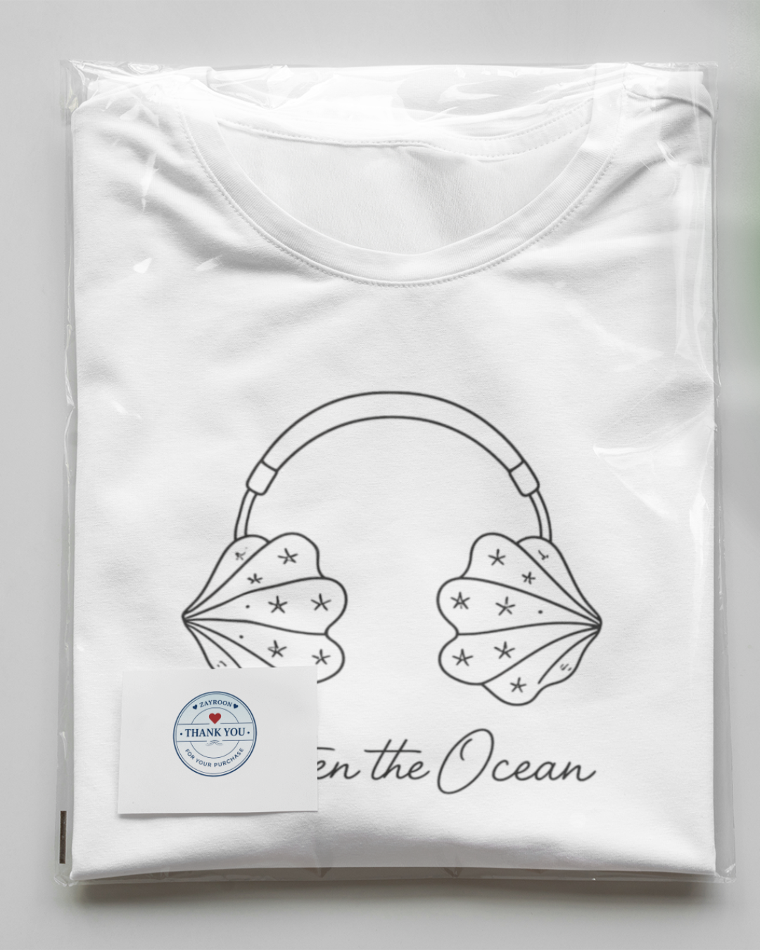 Listen The Ocean Graphic Tee
