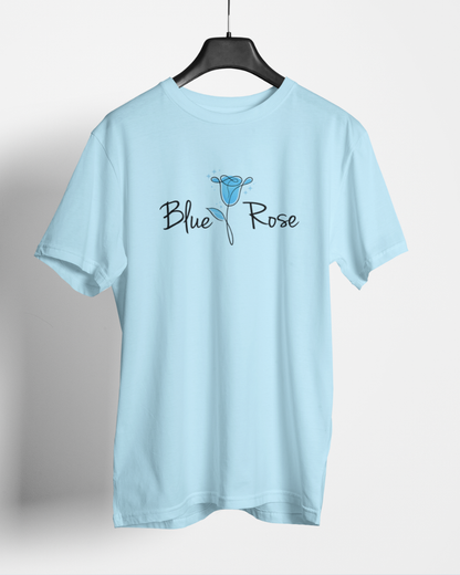 Blue Rose Graphic Tee