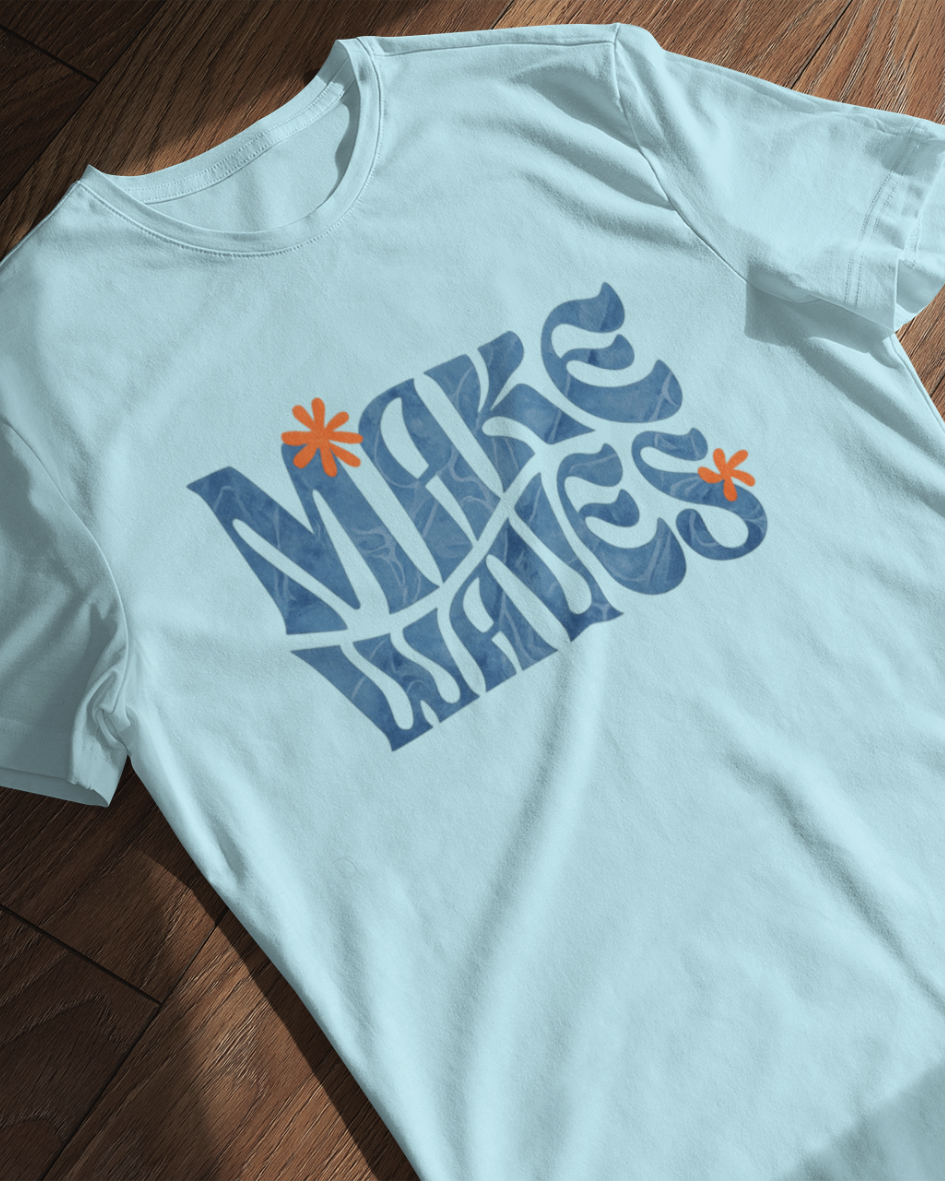 Make Waves Graphic T-Shirt