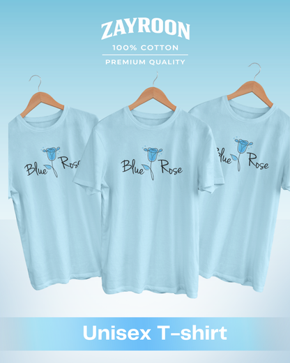 Blue Rose Graphic Tee