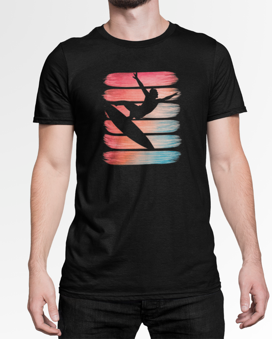 Ride The Waves Surf Graphic Tee