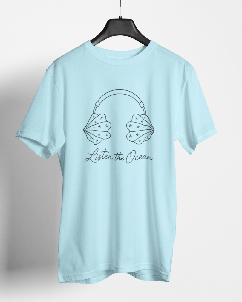 Listen The Ocean Graphic Tee