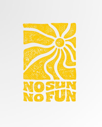 No Sun No Fun Graphic Tee