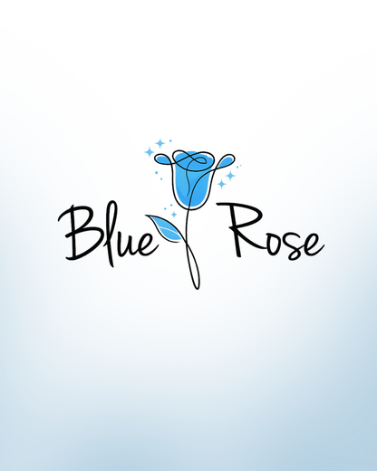 Blue Rose Graphic Tee