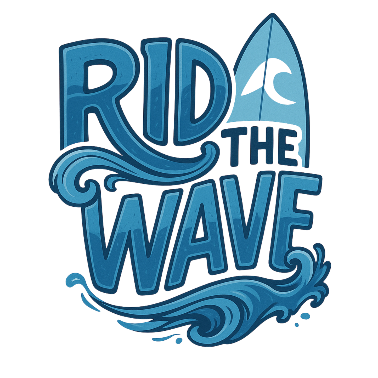 Ride the Wave – Unisex Classic Cotton Tee