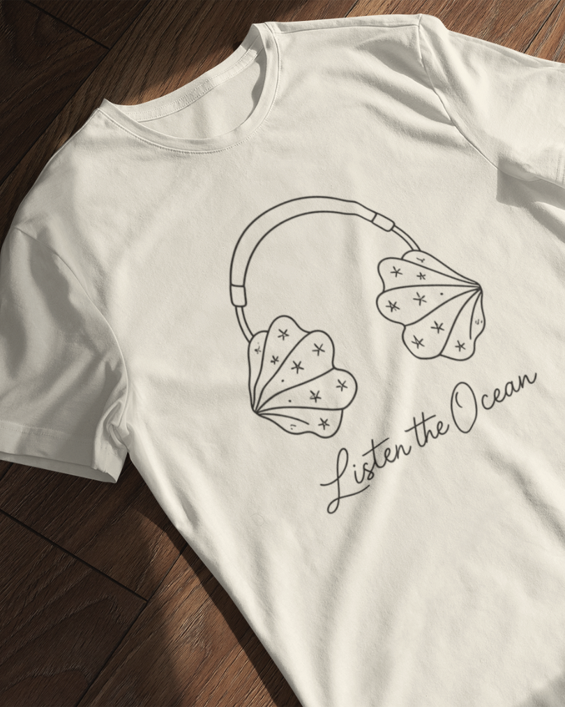 Listen The Ocean Graphic Tee