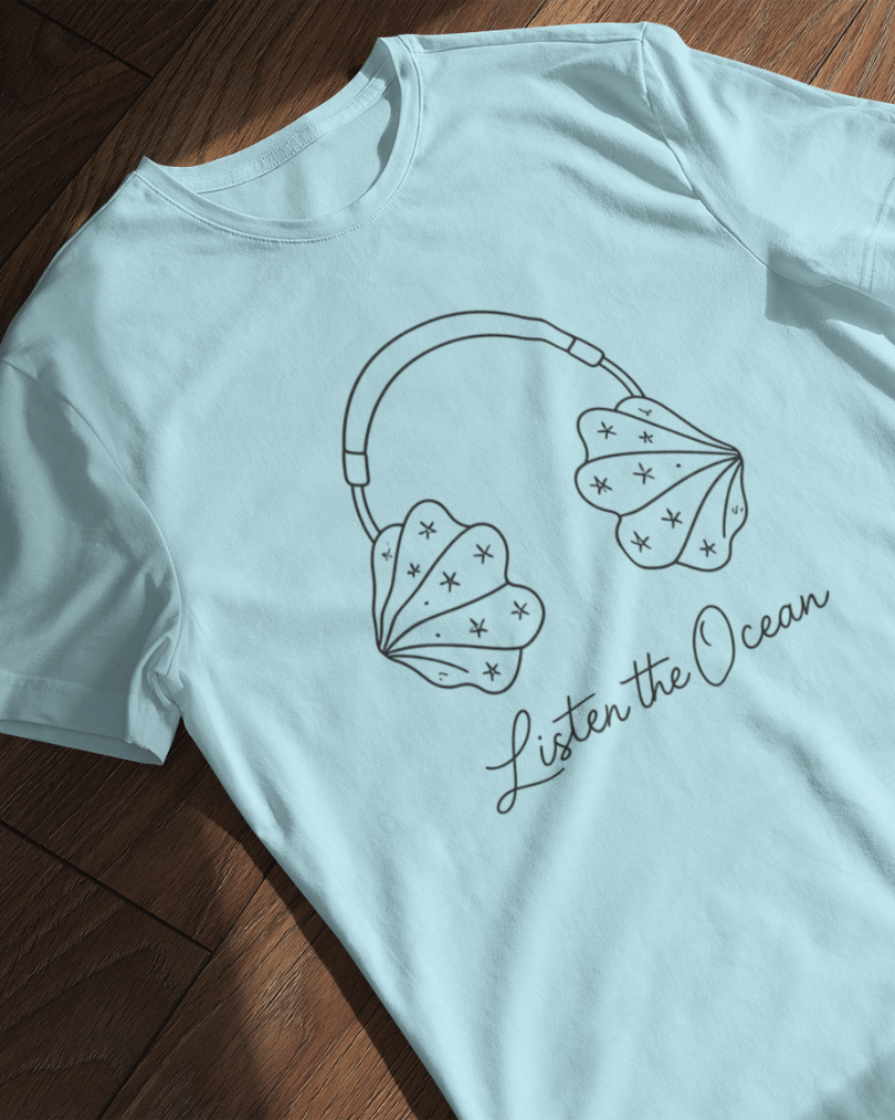 Listen The Ocean Graphic Tee