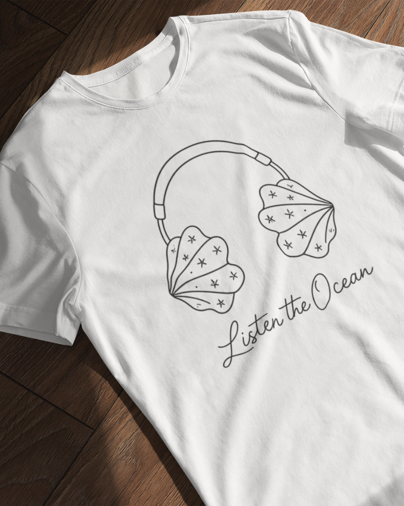 Listen The Ocean Graphic Tee