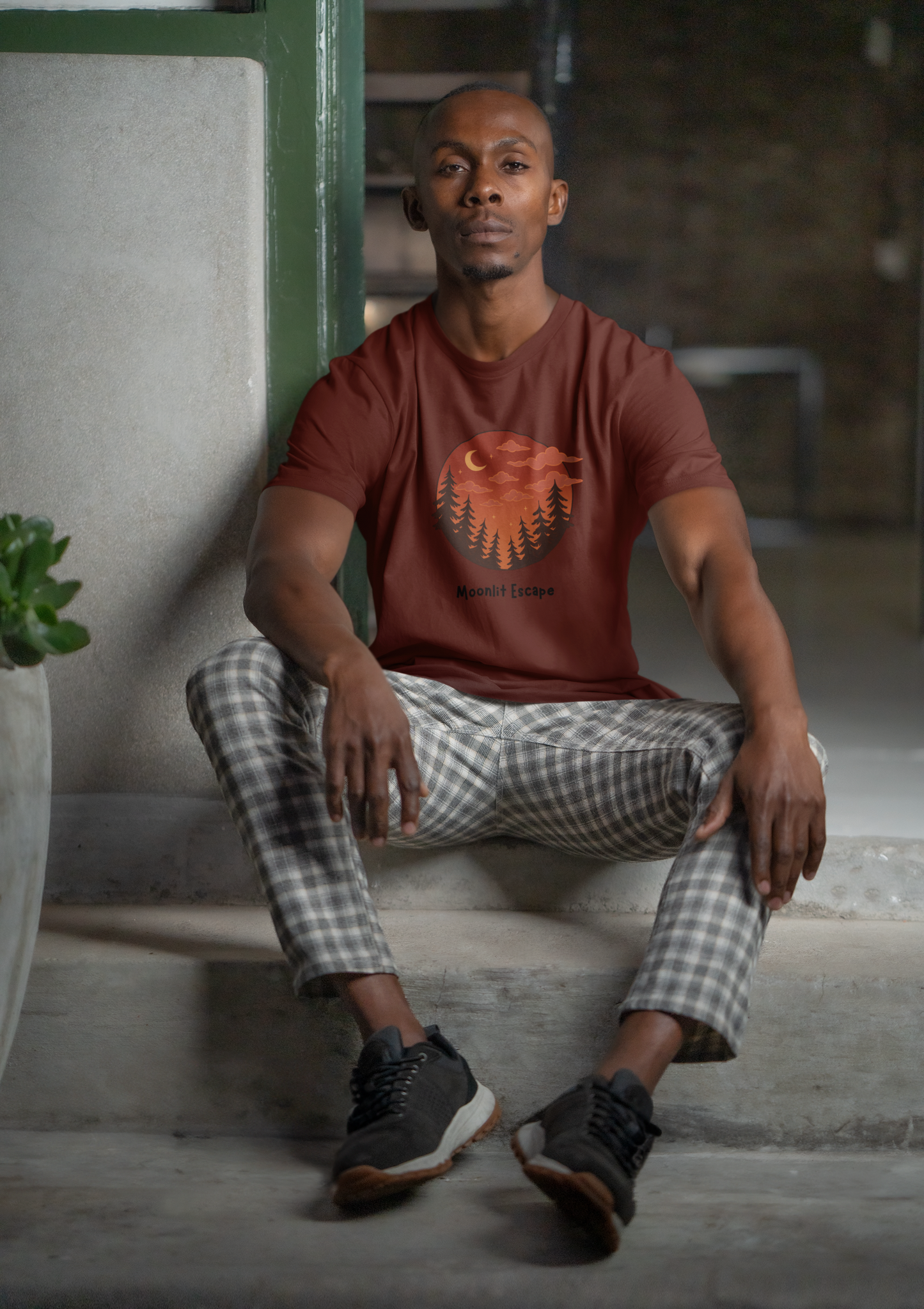 Moonlit Escape – Unisex Classic Cotton Tee