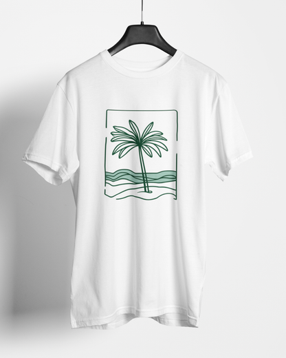 Minimal Palm Island Tee