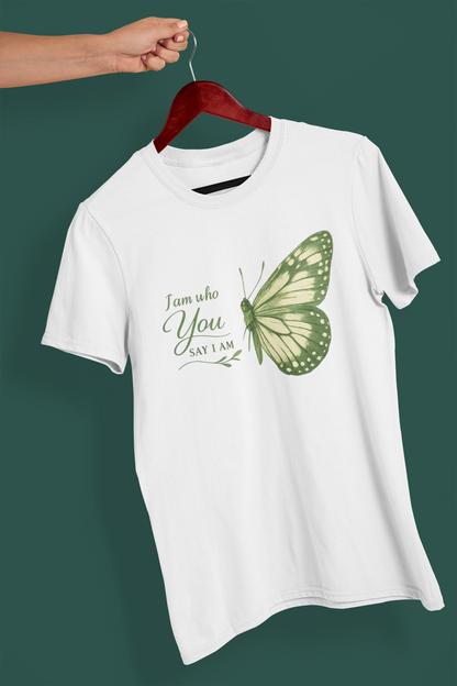Grow Into Your Own Kind Butterfly Graphic T-Shirt