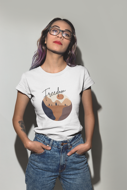 Freedom Desert Escape – Unisex Classic Cotton Tee