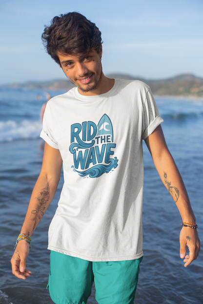 Ride the Wave – Unisex Classic Cotton Tee