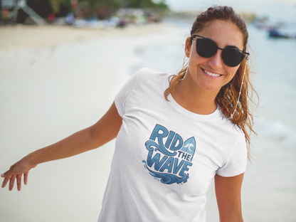 Ride the Wave – Unisex Classic Cotton Tee