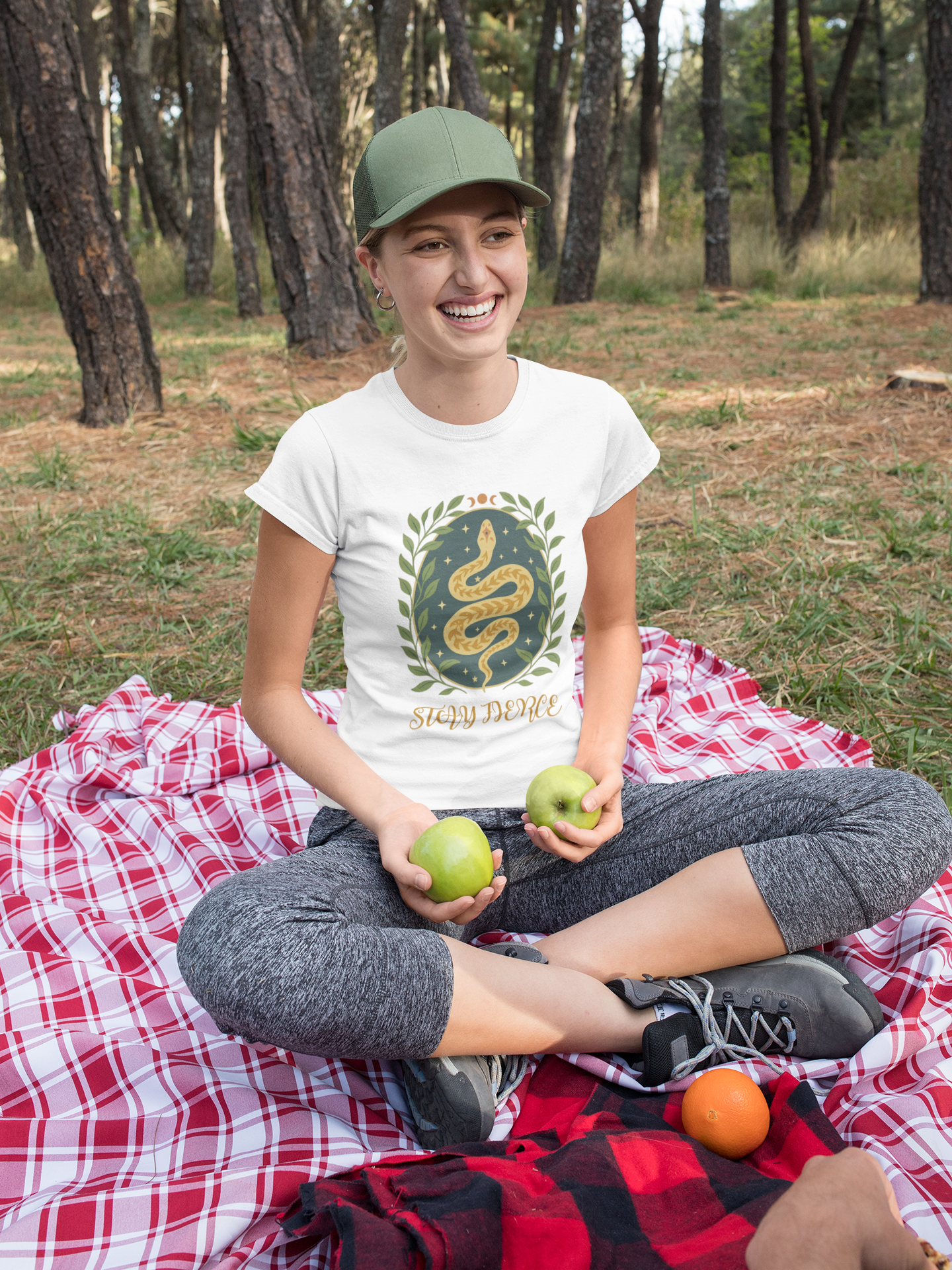 Serpent Crest – Dual Tone Nature Energy Tee