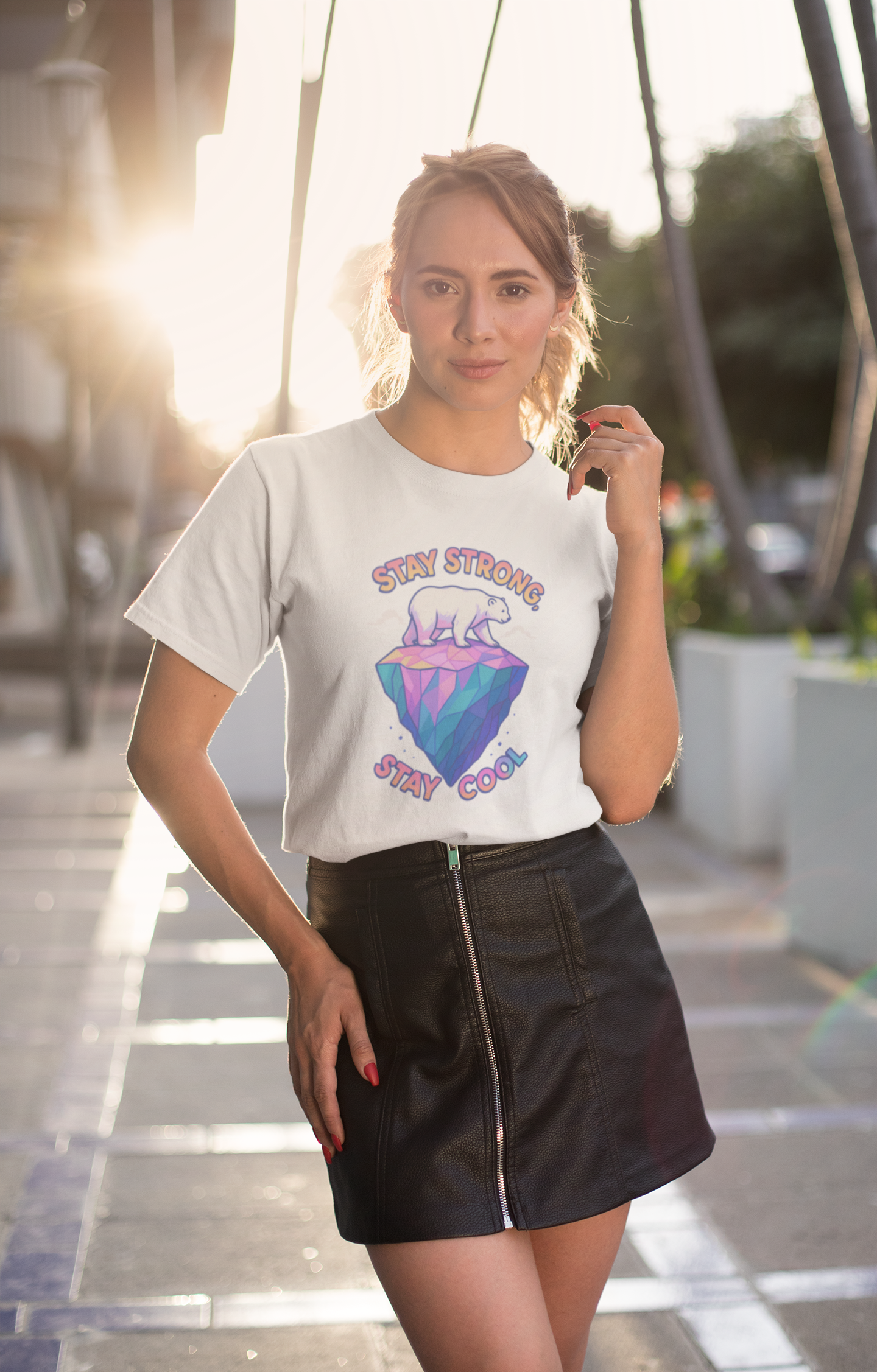 Stay Strong Stay Cool – Unisex Classic Crew T-Shirt