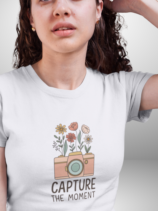 Capture The Moment Art Graphic T-Shirt